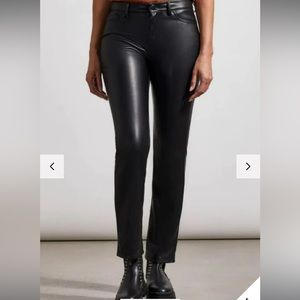 Tribal Vegan Leather Pants - 10
